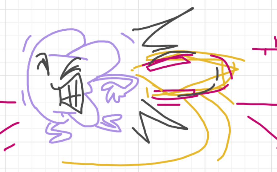 A panel from I've Been Everywhere, Man, episode nine of the Board Boards object show by Furretwalk/WalkingFurret.